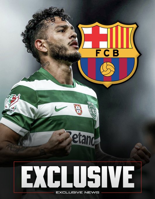 Barcelona đã xác định Luis Suarez của Sporting Lisbon là phương án thay thế tiềm năng trong trường hợp không thể chiêu mộ Julian Alvarez ở kỳ chuyển nhượng hè năm nay. Ảnh: Fabrizio Romano Barcelona đã xác định Luis Suarez của Sporting Lisbon là phương án thay thế tiềm năng trong trường hợp không thể chiêu mộ Julian Alvarez ở kỳ chuyển nhượng hè năm nay. Ảnh: Fabrizio Romano