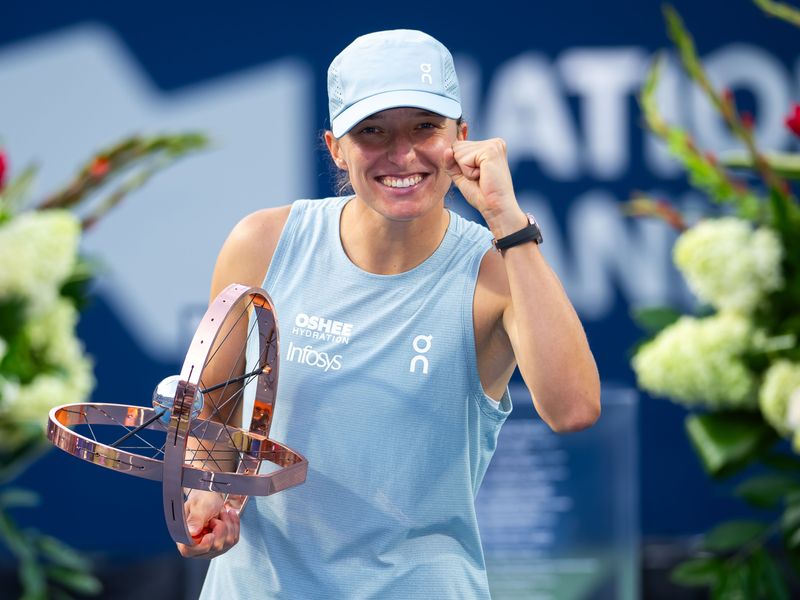 Iga Swiatek chạy đà hoàn hảo cho US Open 2026 bằng danh hiệu đầu tiên trong năm 2026 - Ảnh 1. Swiatek