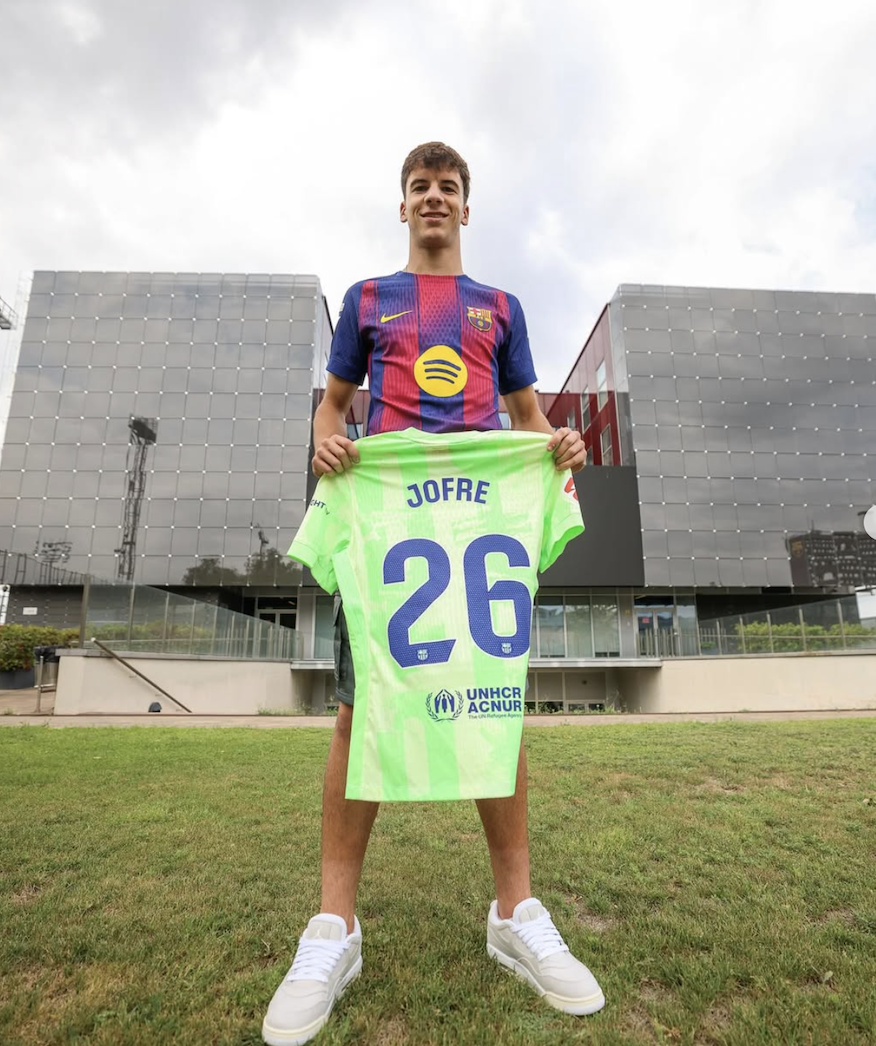 Tin chuyển nhượng 15/8: Barcelona chính thức bán Jofre Torrents cho Ajax, Arsenal đàm phán chiêu mộ Jarell Quansah - Ảnh 1. Tin chuyển nhượng 15/8: Barcelona chính thức bán Jofre Torrents cho Ajax, Arsenal đàm phán chiêu mộ Jarell Quansah - Ảnh 1.