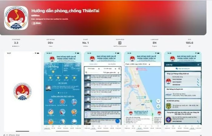 Hướng dẫn người dân cài đặt, sử dụng ứng dụng "Hướng dẫn phòng, chống thiên tai" - Ảnh 1.