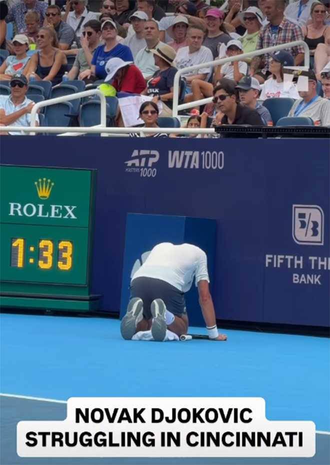 Cincinnati Masters 2026, Novak Djokovic: Khi cơ thể phản bội tham vọng - Ảnh 2.