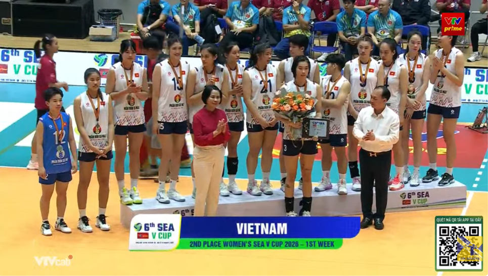 Bóng chuyền nữ Việt Nam thua Thái Lan 0-3, lỡ hẹn ngôi vô địch SEA V.League 2026 - Ảnh 2. Bóng chuyền nữ Việt Nam thua Thái Lan 0-3, lỡ hẹn ngôi vô địch SEA V.League 2026 - Ảnh 2.