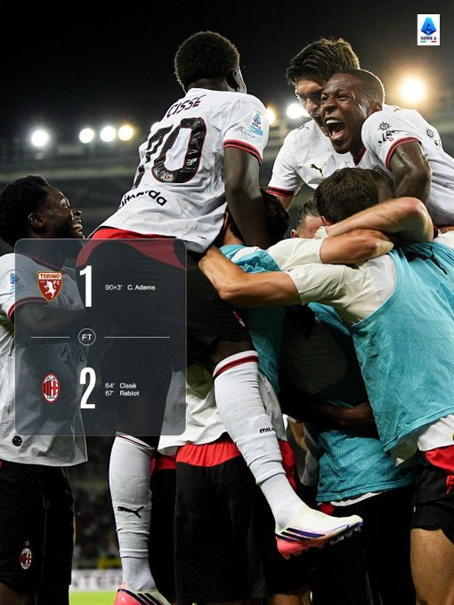 AC Milan của Ruben Amorim thắng trận đầu tiên ở Serie A, sao mai 19 tuổi ghi bàn - Ảnh 1. AC Milan của Ruben Amorim thắng trận đầu tiên ở Serie A, sao mai 19 tuổi ghi bàn - Ảnh 1.