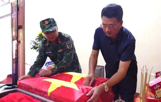 Thêm 8 hài cốt liệt sĩ được tìm thấy tại Mặt trận Vị Xuyên - Ảnh 3. Thêm 8 hài cốt liệt sĩ được tìm thấy tại Mặt trận Vị Xuyên - Ảnh 3.