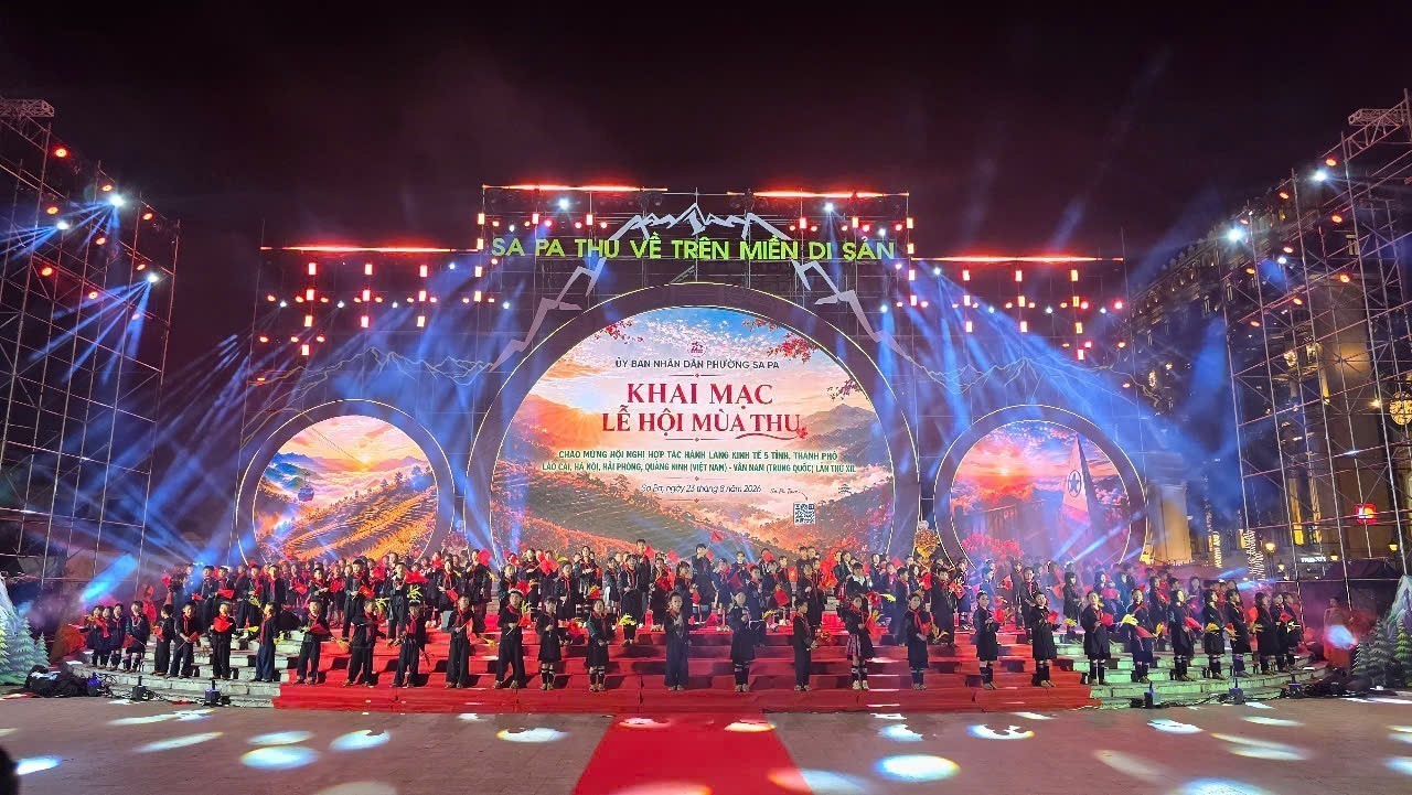 Khai mạc Lễ hội mùa thu Sa Pa năm 2026: Thu về trên miền di sản - Ảnh 2. Khai mạc Lễ hội mùa thu Sa Pa năm 2026: Thu về trên miền di sản - Ảnh 2.