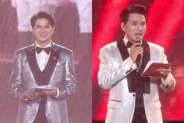 Khoảnh khắc đẹp của Vũ Mạnh Cường khi dẫn dắt concert "Tổ quốc trong tim" - Ảnh 2.
