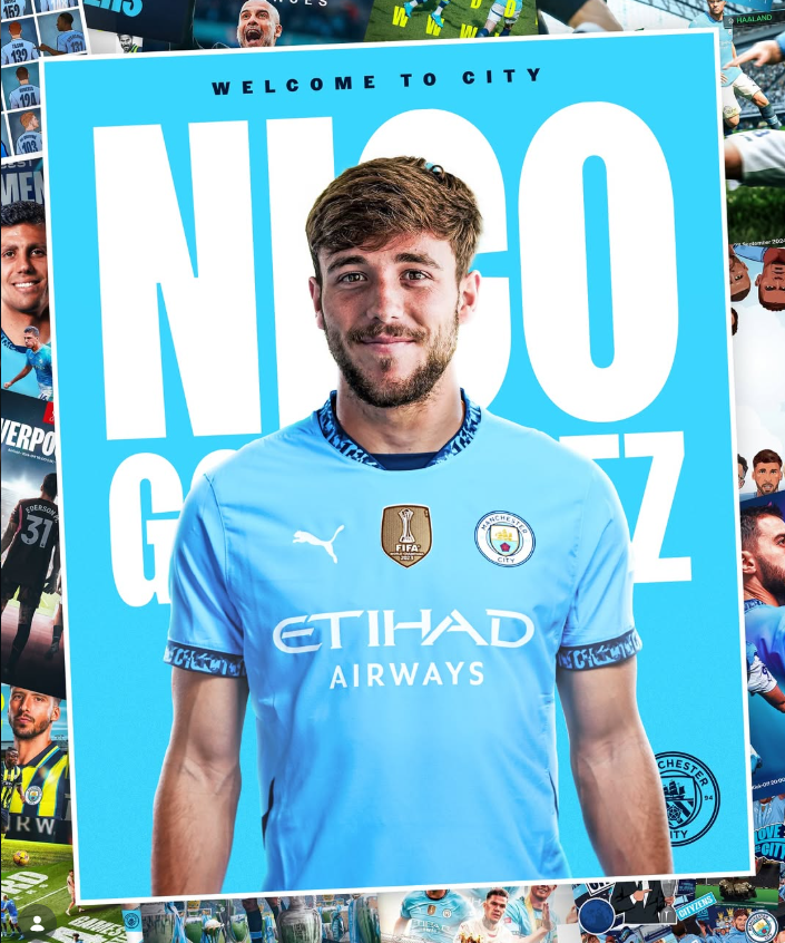 Tin chuyển nhượng 25/8: Newcastle nổ 'bom tấn' Nico Gonzalez; Man City chốt tân binh Allan Elias - Ảnh 1. Tin chuyển nhượng 25/8: Newcastle nổ 'bom tấn' Nico Gonzalez; Man City chốt tân binh Allan Elias - Ảnh 1.