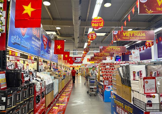 Hàng hóa dồi dào, nhiều khuyến mại lớn kích cầu mua sắm dịp 2/9 - Ảnh 2.