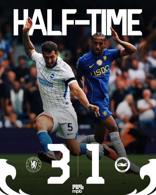 Chelsea đánh bại Brighton trong trận đấu có 7 bàn thắng - Ảnh 2. Chelsea đánh bại Brighton trong trận đấu có 7 bàn thắng - Ảnh 2.