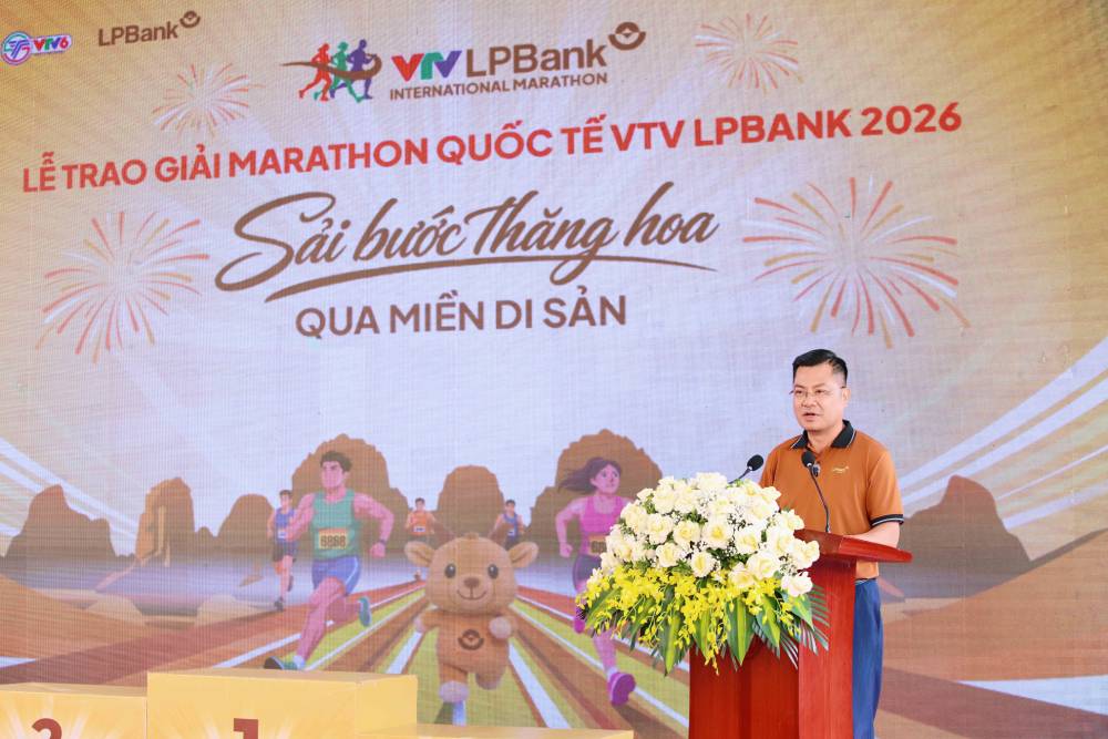Giải Marathon Quốc tế VTV LPBank 2026: Gần 4.000 vận động viên chinh phục cung đường di sản Vân Long - Ảnh 5. Giải Marathon Quốc tế VTV LPBank 2026: Gần 4.000 vận động viên chinh phục cung đường di sản Vân Long - Ảnh 5.