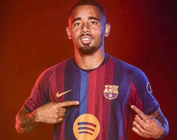 Gabriel Jesus sắp rời Arsenal để gia nhập Barca với giá chỉ 8,6 triệu bảng - Ảnh 1. Gabriel Jesus sắp rời Arsenal để gia nhập Barca với giá chỉ 8,6 triệu bảng - Ảnh 1.