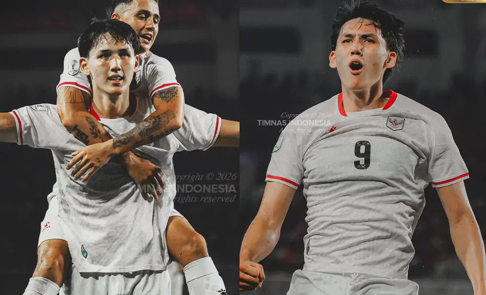 Tuyển Indonesia đặt cược hy vọng vào tiền đạo cao 1m96 Mitchell Baker trong trận quyết đấu với Singapore để tranh vé vào bán kết ASEAN Cup 2026. Ảnh: PSSI