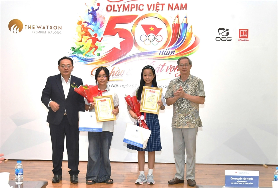 Lan tỏa tinh thần Olympic qua cuộc thi vẽ tranh toàn quốc - Ảnh 2. Lan tỏa tinh thần Olympic qua cuộc thi vẽ tranh toàn quốc - Ảnh 2.
