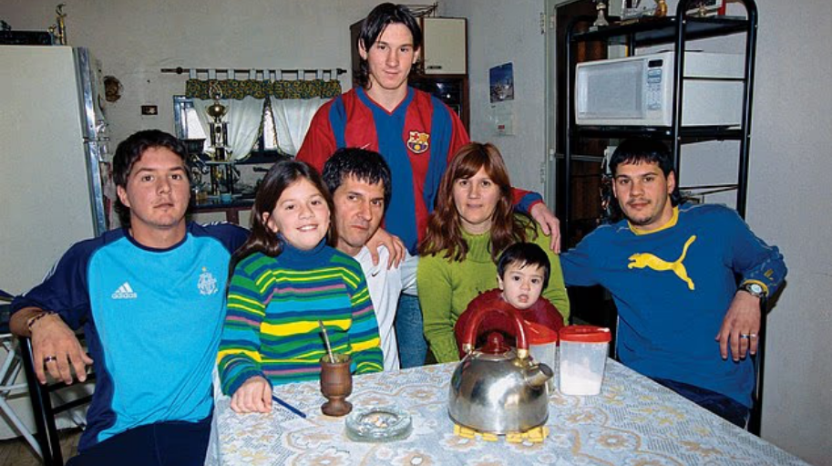 Gia đình Lionel Messi. Ảnh chụp màn hình Gia đình Lionel Messi. Ảnh chụp màn hình