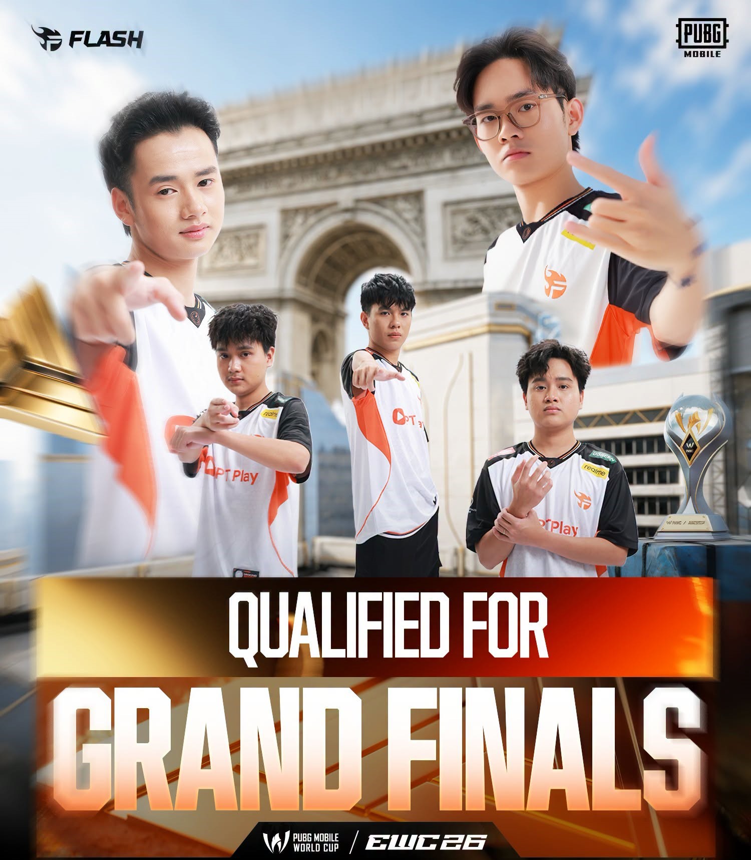 Esports World Cup 2026: Team Flash PUBG Mobile hiên ngang giành vé vào thẳng Grand Finals - Ảnh 1.