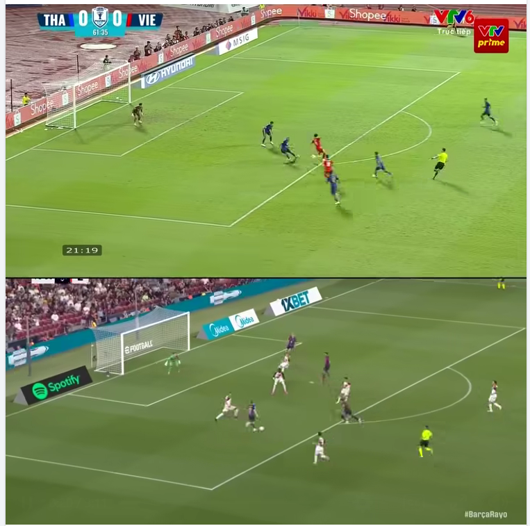 Các ngôi sao Barcelona "tái hiện" siêu phẩm của ĐT Việt Nam vào lưới Thái Lan ở chung kết ASEAN Cup 2026 - Ảnh 1. Các ngôi sao Barcelona "tái hiện" siêu phẩm của ĐT Việt Nam vào lưới Thái Lan ở chung kết ASEAN Cup 2026 - Ảnh 1.