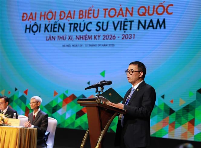 Phó Thủ tướng Phạm Thị Thanh Trà: Kiến trúc vì Việt Nam phát triển xanh, bền vững, thịnh vượng, hạnh phúc trong kỷ nguyên mới - Ảnh 3. Phó Thủ tướng Phạm Thị Thanh Trà: Kiến trúc vì Việt Nam phát triển xanh, bền vững, thịnh vượng, hạnh phúc trong kỷ nguyên mới - Ảnh 3.