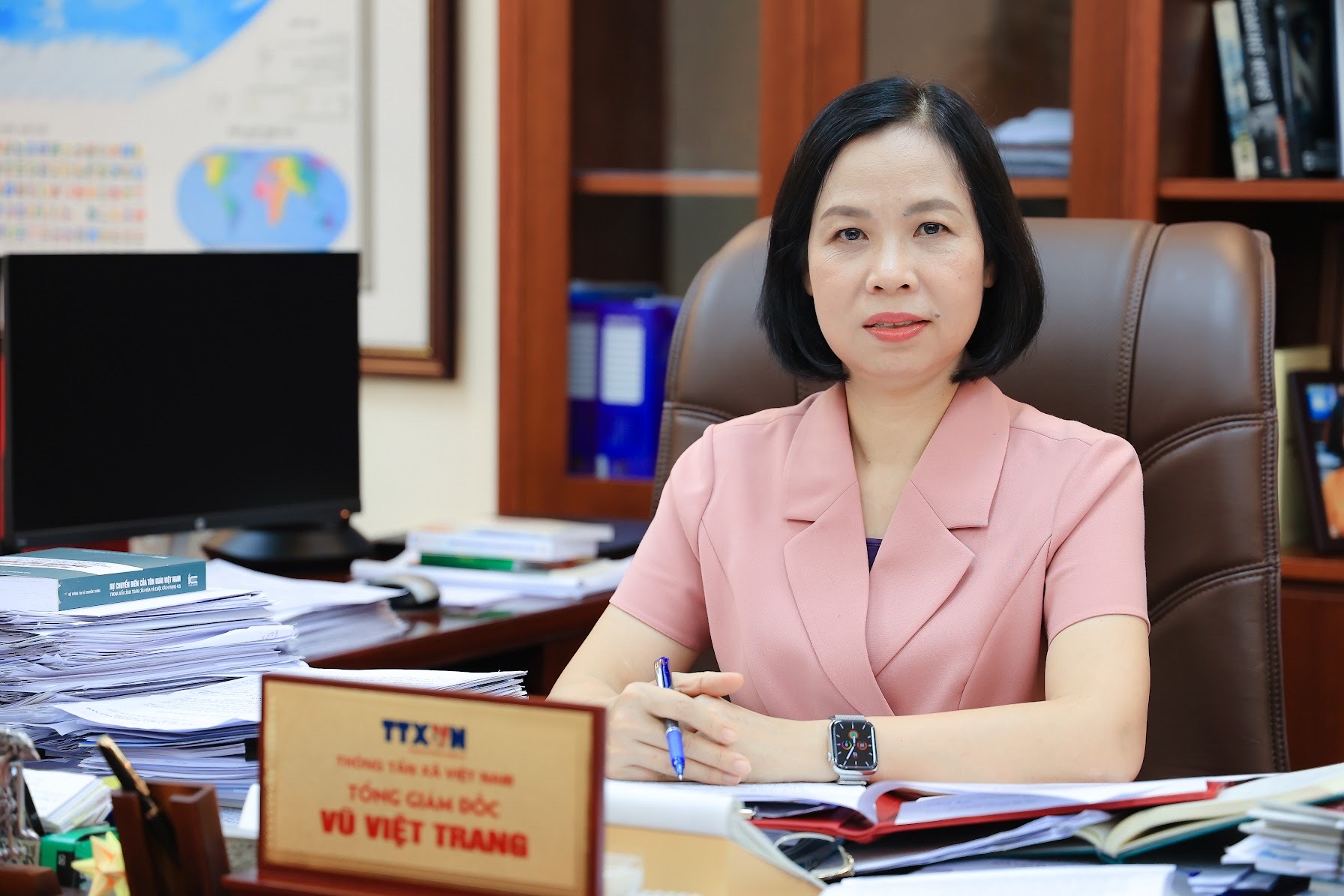 Nhà báo Vũ Việt Trang, Tổng Giám đốc TTXVN