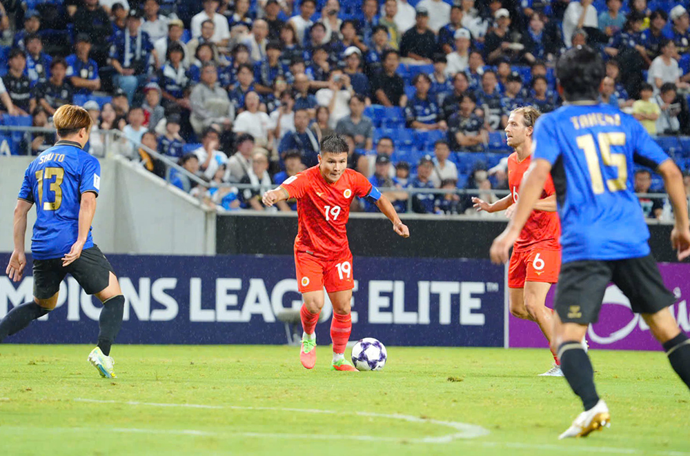 Vòng phân hạng AFC Champions League Elite, Gamba Osaka 4-1 CAHN: Khoảng cách trình độ - Ảnh 1. Vòng phân hạng AFC Champions League Elite, Gamba Osaka 4-1 CAHN: Khoảng cách trình độ - Ảnh 1.