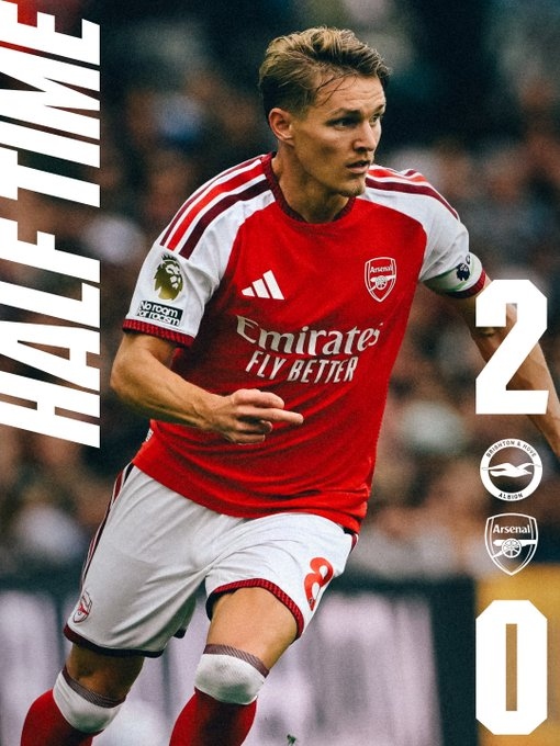 TRỰC TIẾP bóng đá Brighton vs Arsenal: Kostoulas ghi bàn (H1KT, 2-0) - Ảnh 2.