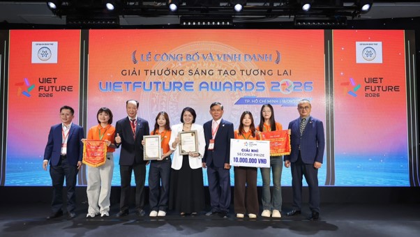 Sinh viên FPT Polytechnic tỏa sáng tại VietFuture Awards 2026 - Ảnh 1. Sinh viên FPT Polytechnic tỏa sáng tại VietFuture Awards 2026 - Ảnh 1.