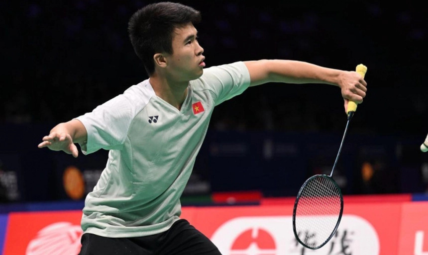 Tay vợt Nguyễn Hải Đăng thắng đối thủ Nhật Bản ở giải cầu lông Indonesia Masters 2026  - Ảnh 1.