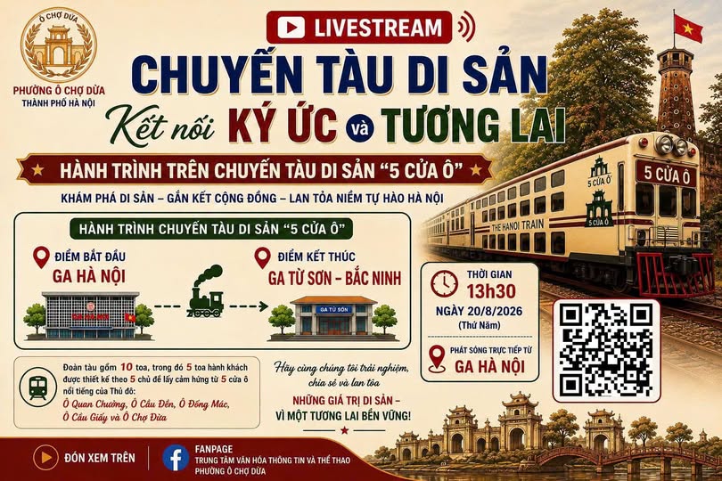Di sản Hà Nội cùng "lên sóng" giữa 100 ngày chuyển đổi số (kỳ 1): Khi ký ức "lên tàu" - Ảnh 1.