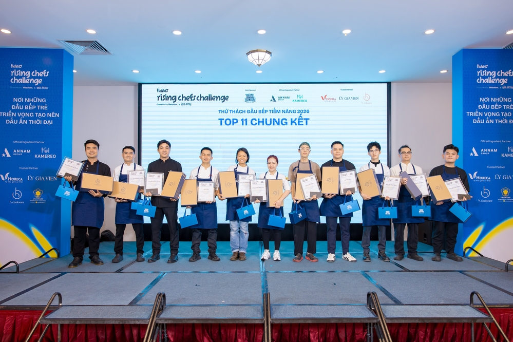Thử Thách Đầu Bếp Tiềm Năng 2026 vinh danh thế hệ đầu bếp trẻ tại vòng Chung kết - Ảnh 3. Thử Thách Đầu Bếp Tiềm Năng 2026 vinh danh thế hệ đầu bếp trẻ tại vòng Chung kết - Ảnh 3.