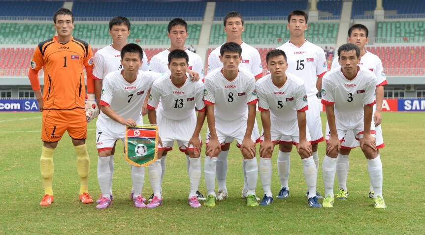 U23 Triều Tiên Đã Có Màn Trình Diễn Đầy Ấn Tượng Tại Lượt Trận Thứ Ba Bảng B Môn Bóng Đá Nam Asiad 2026 Khi Ngược Dòng Đánh Bại U23 Iran Với Tỷ Số 4-1 Và Giành Vé Vào Tứ Kết.