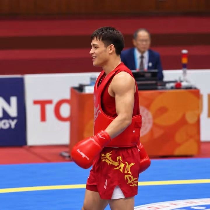 ASIAD 2026: Đinh Văn Tâm giành HCB wushu tán thủ 56 kg - Ảnh 2. ASIAD 2026: Đinh Văn Tâm giành HCB wushu tán thủ 56 kg - Ảnh 2.