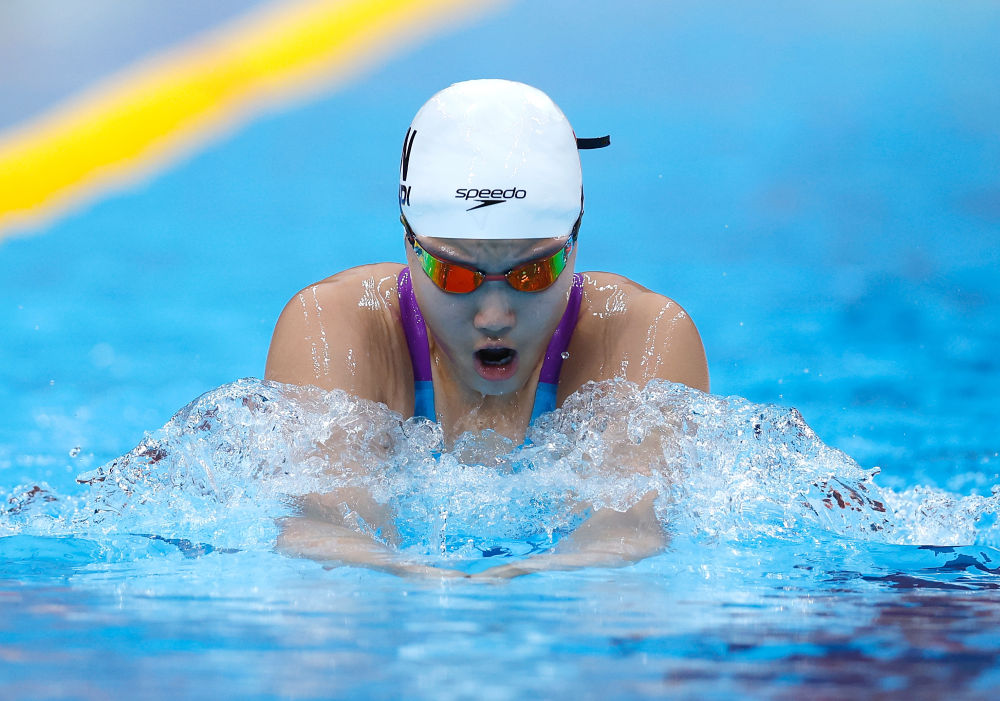 ASIAD 2026: Kình ngư 13 tuổi Yu Zidi lập hat-trick HCV, xô đổ loạt kỷ lục tại ASIAD 2026 - Ảnh 3. ASIAD 2026: Kình ngư 13 tuổi Yu Zidi lập hat-trick HCV, xô đổ loạt kỷ lục tại ASIAD 2026 - Ảnh 3.