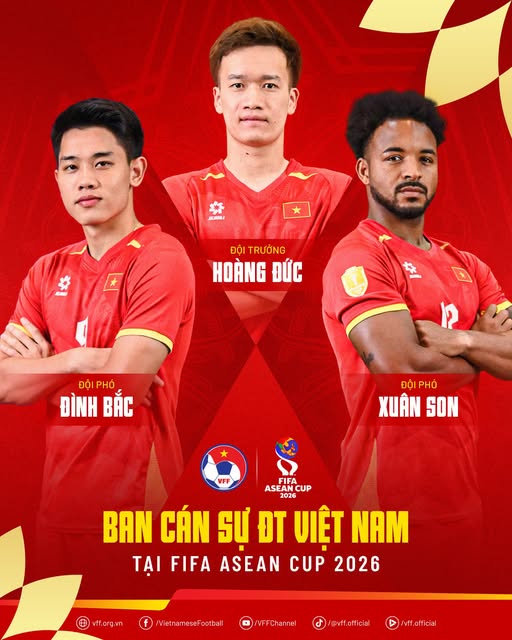 Hoàng Đức làm đội trưởng, Xuân Son và Đình Bắc là đội phó tuyển Việt Nam - Ảnh 1. Hoàng Đức làm đội trưởng, Xuân Son và Đình Bắc là đội phó tuyển Việt Nam - Ảnh 1.