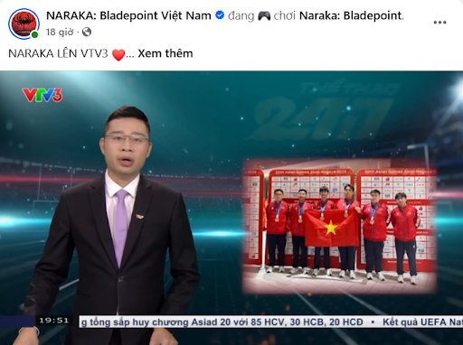 Cộng đồng người hâm mộ hân hoan với thành tích ASIAD của ĐTQG NARAKA: Bladepoint Việt Nam - Ảnh 2. Cộng đồng người hâm mộ hân hoan với thành tích ASIAD của ĐTQG NARAKA: Bladepoint Việt Nam - Ảnh 2.