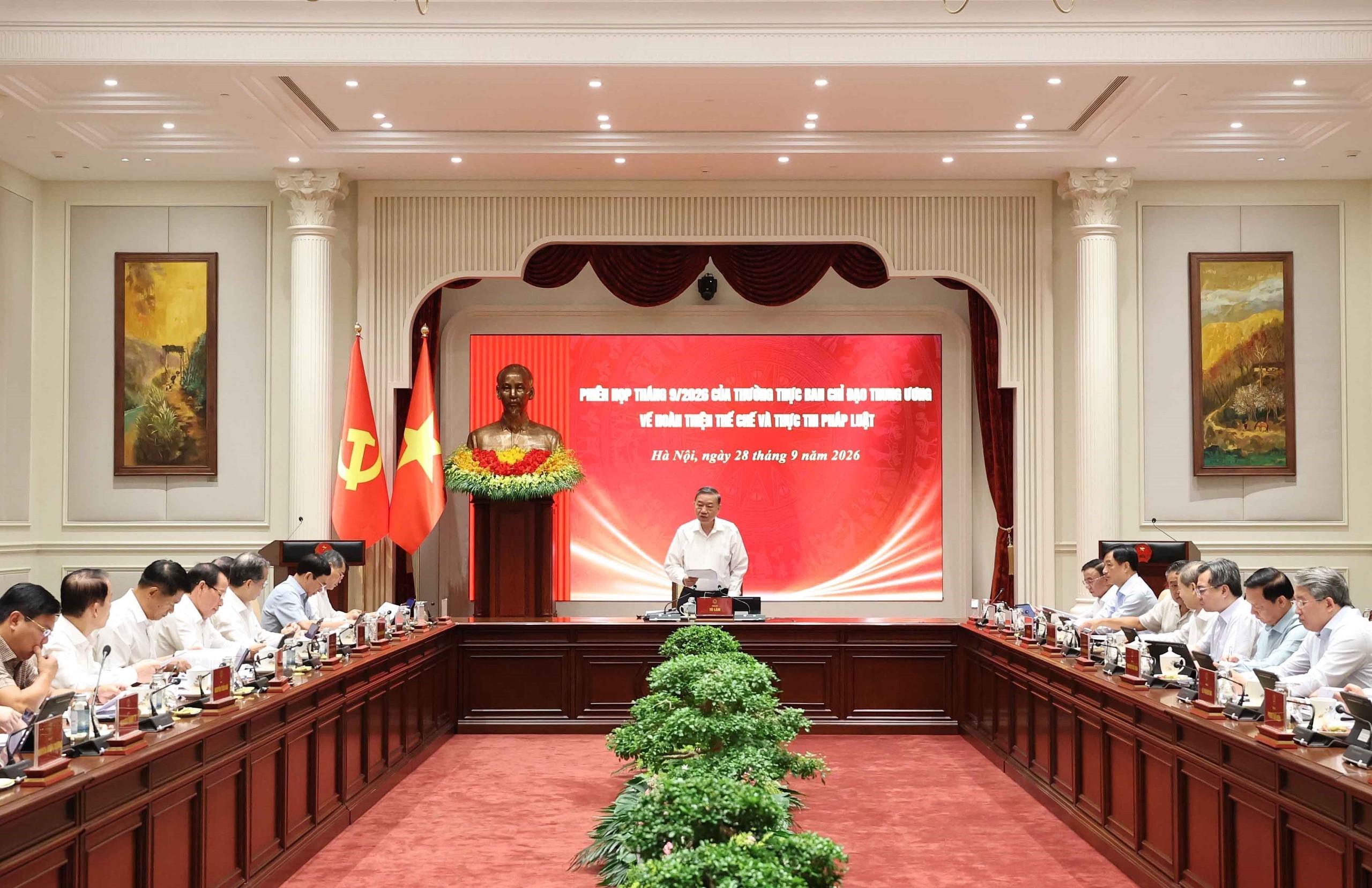 Tổng Bí thư, Chủ tịch nước Tô Lâm phát biểu chỉ đạo