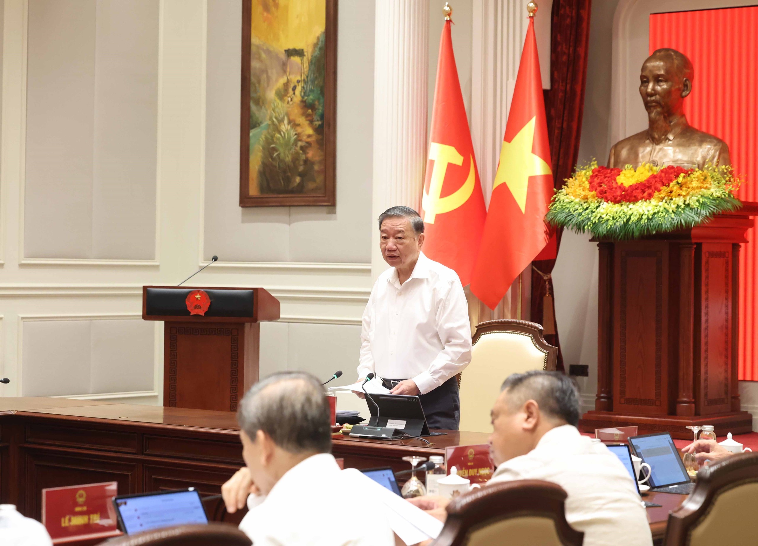 Tổng Bí thư, Chủ tịch nước Tô Lâm phát biểu chỉ đạo