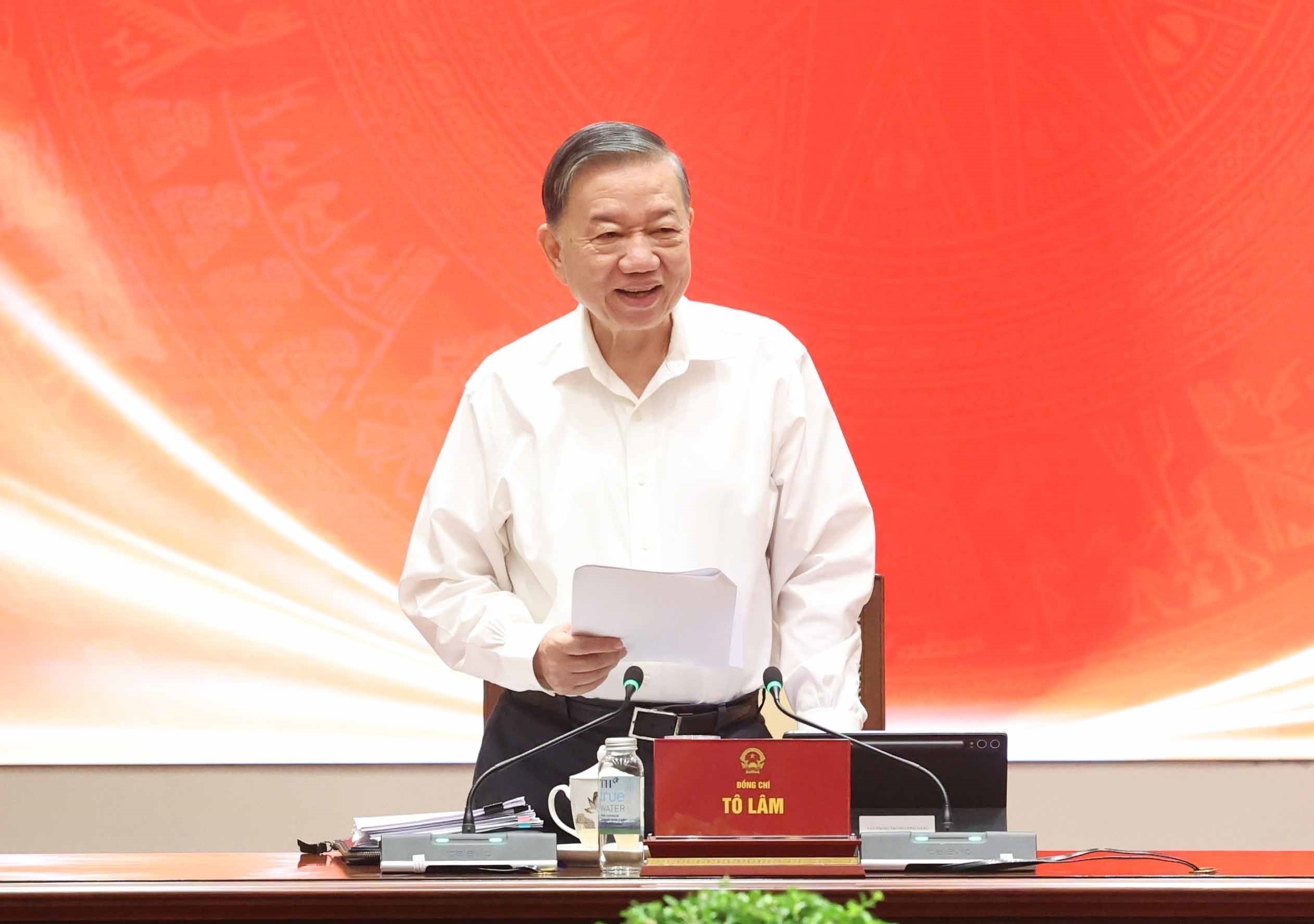 Tổng Bí thư, Chủ tịch nước Tô Lâm phát biểu chỉ đạo