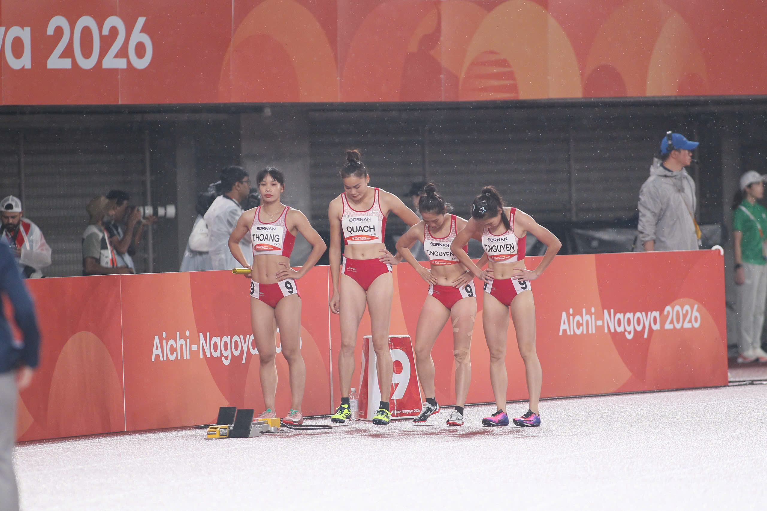 Trực tiếp ASIAD 2026 hôm nay ngày 29/9: Đội tiếp sức 4x400 m nữ Việt Nam về thứ 5, không có huy chương - Ảnh 3. Trực tiếp ASIAD 2026 hôm nay ngày 29/9: Đội tiếp sức 4x400 m nữ Việt Nam về thứ 5, không có huy chương - Ảnh 3.