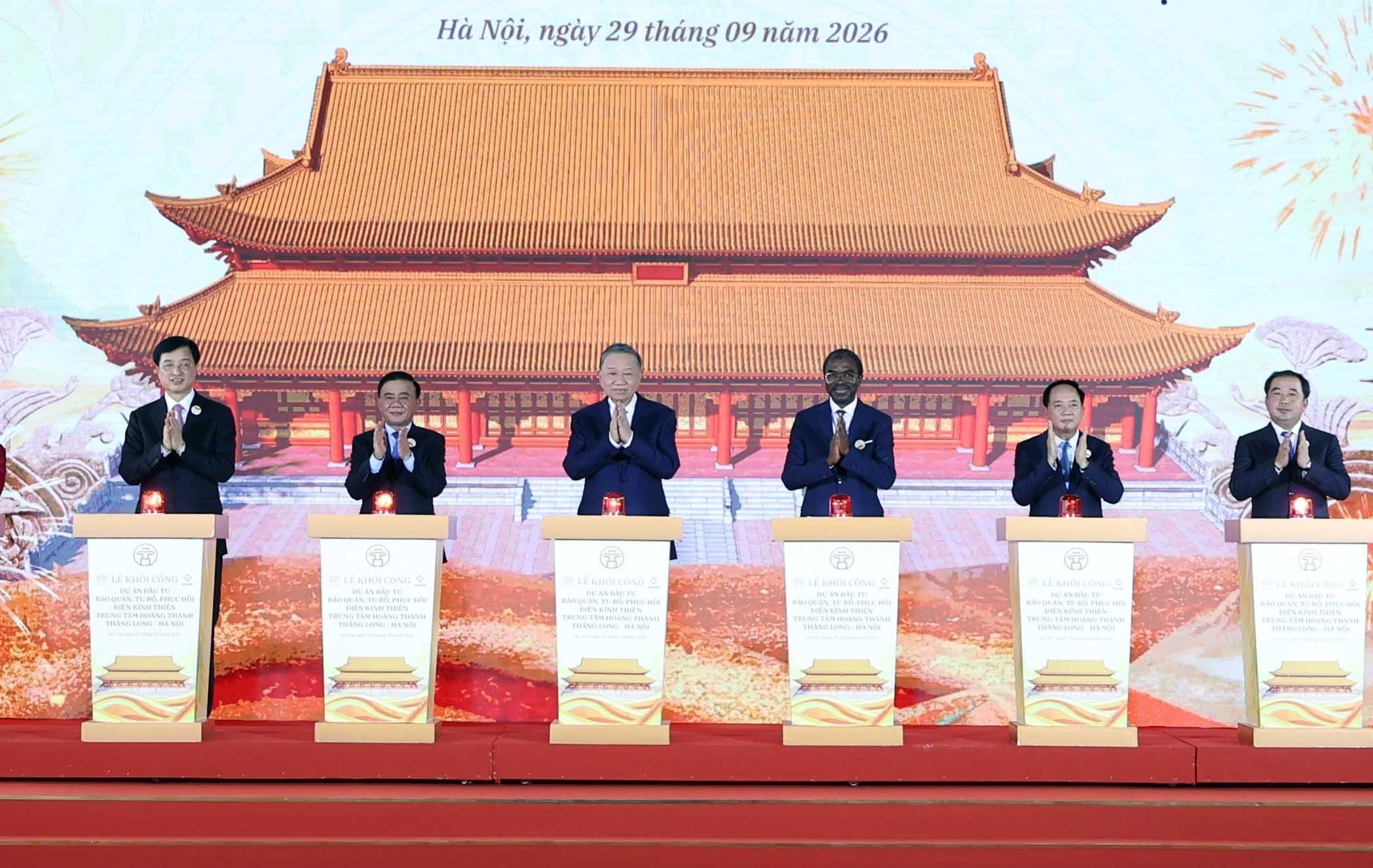 Lễ khởi công Dự án bảo quản, tu bổ, phục hồi Điện Kính Thiên