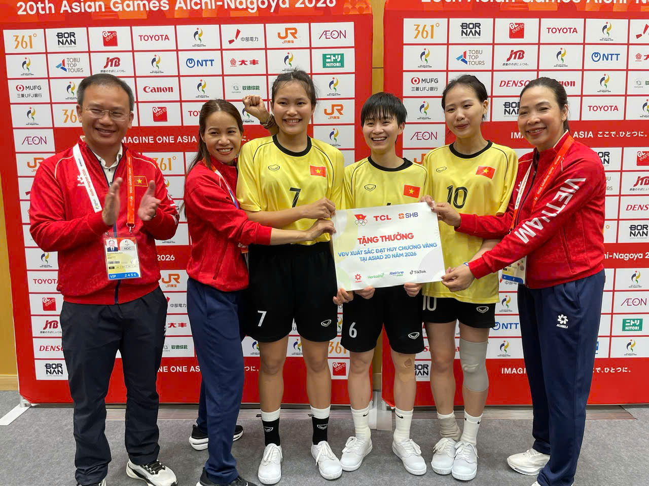 Trực tiếp ASIAD 2026 hôm nay ngày 29/9: Cầu mây đôi nữ giành tấm HCV thứ hai cho Việt Nam - Ảnh 3. Trực tiếp ASIAD 2026 hôm nay ngày 29/9: Cầu mây đôi nữ giành tấm HCV thứ hai cho Việt Nam - Ảnh 3.
