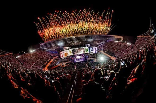 Los Angeles nhuộm đỏ trong "Tuần lễ BTS" - Ảnh 5. Los Angeles nhuộm đỏ trong "Tuần lễ BTS" - Ảnh 5.