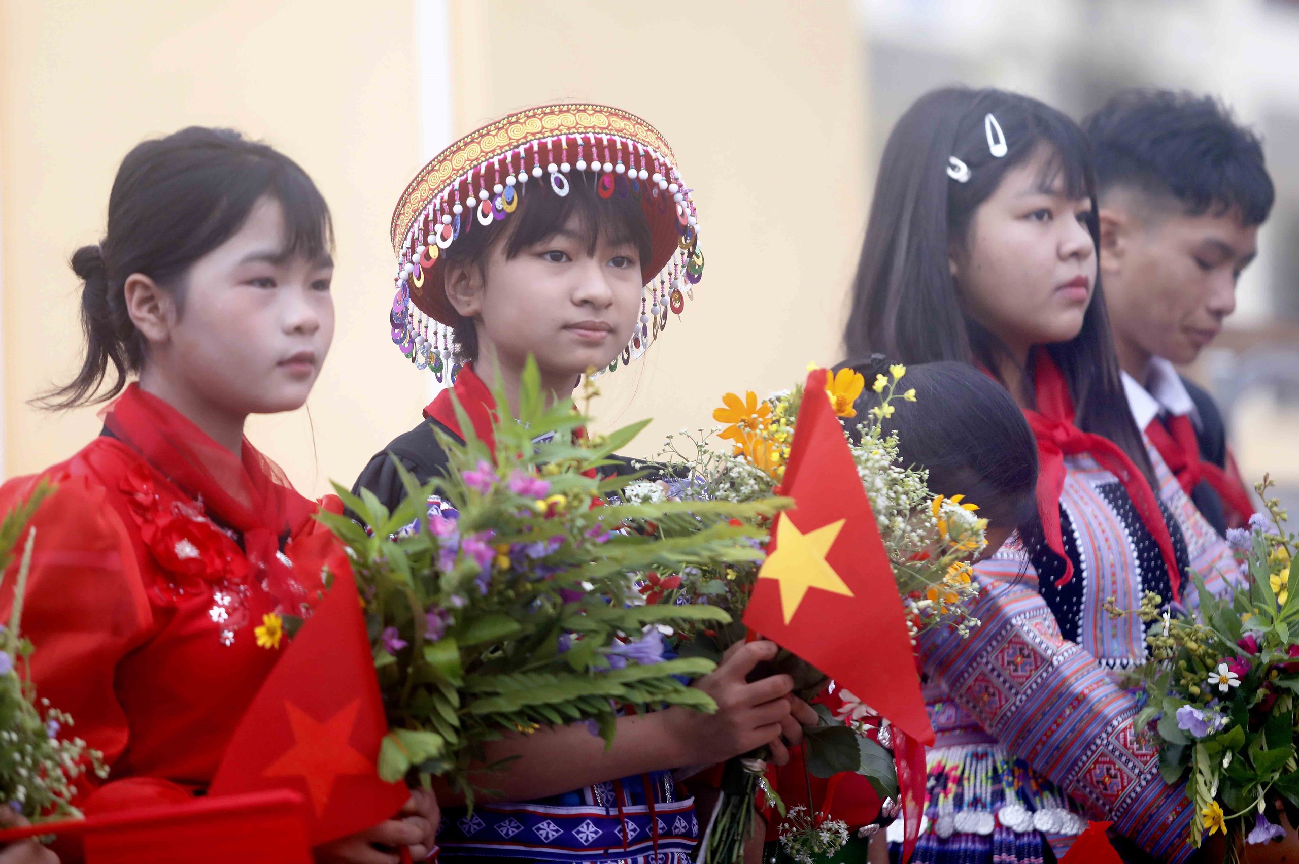 Trường nội trú mới tại khu vực biên giới - ảnh 9