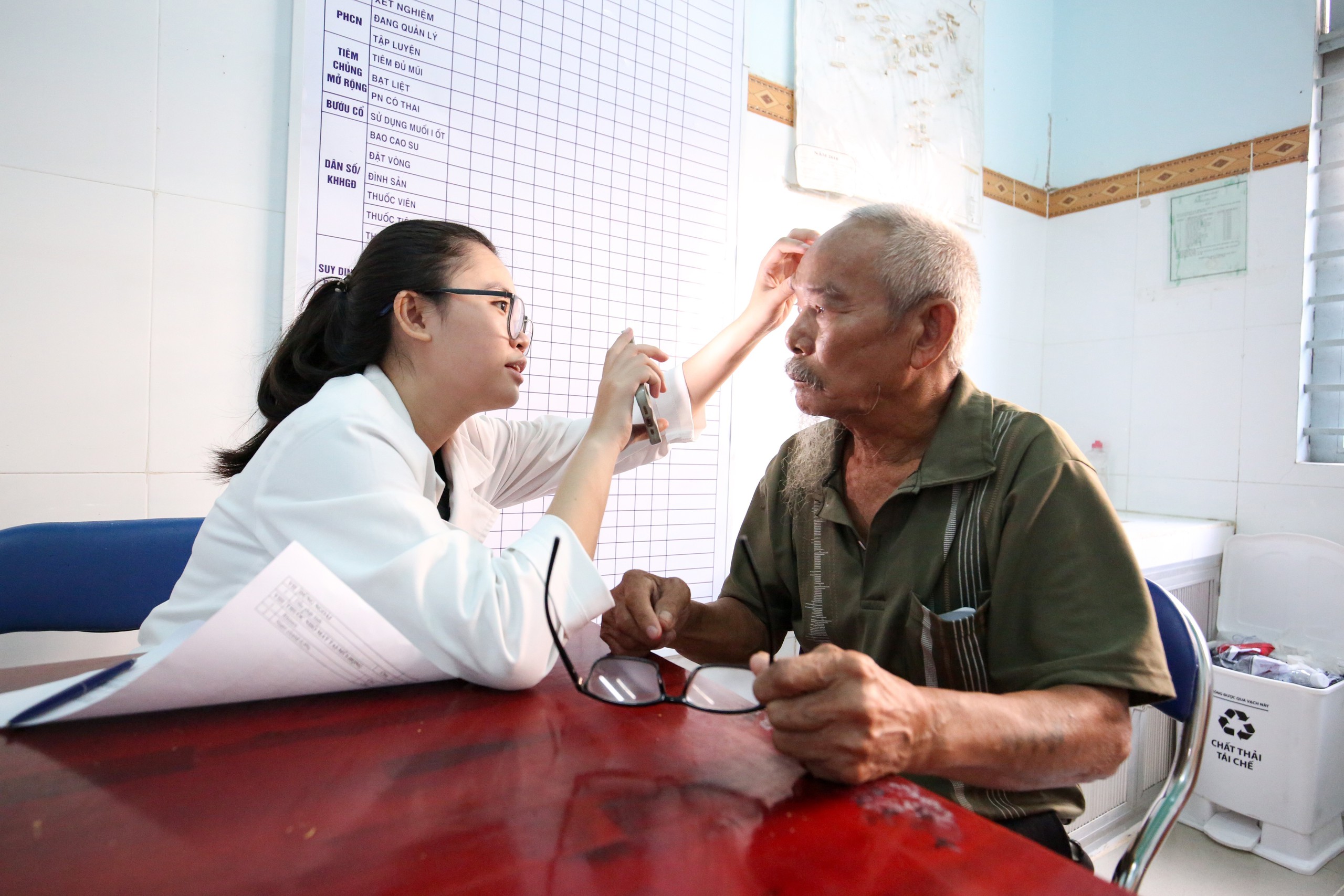 Chăm sóc sức khỏe nhân dân vùng biên