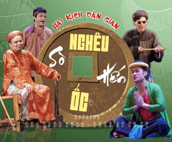 Kịch Nghêu - Sò - Ốc - Hến trở lại: Tiếng cười dân gian trên sân khấu mừng ngày Phụ nữ Việt Nam 20/10 - Ảnh 1.