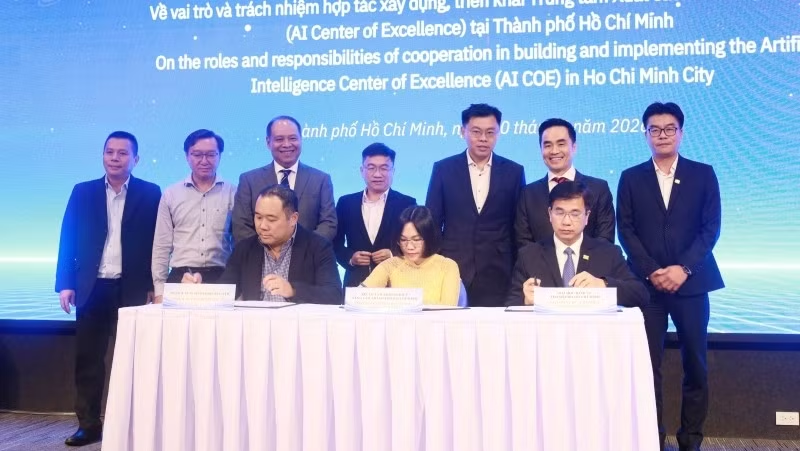 Hợp tác xây dựng Trung tâm xuất sắc về trí tuệ nhân tạo tại Thành phố Hồ Chí Minh - Ảnh 1.