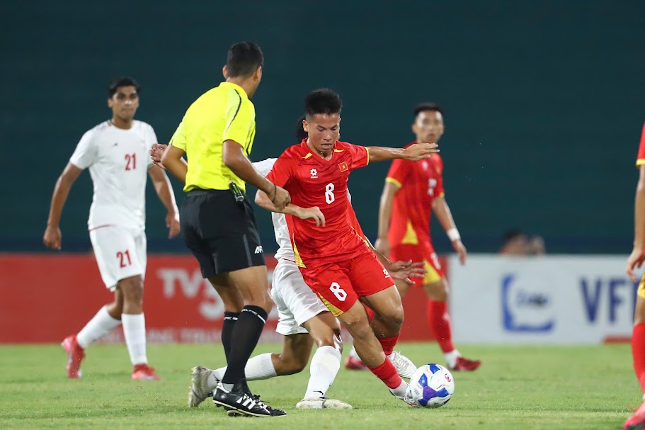 U20 Việt Nam phải thắng U20 Iran mới có thể vượt qua vòng loại U20 Châu Á 2027. Ảnh: Hoàng Linh U20 Việt Nam phải thắng U20 Iran mới có thể vượt qua vòng loại U20 Châu Á 2027. Ảnh: Hoàng Linh