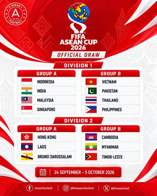 IFA ASEAN Cup 2026 trình làng logo, đội tuyển Việt Nam chuẩn bị cho cuộc đấu mới - Ảnh 2. IFA ASEAN Cup 2026 trình làng logo, đội tuyển Việt Nam chuẩn bị cho cuộc đấu mới - Ảnh 2.