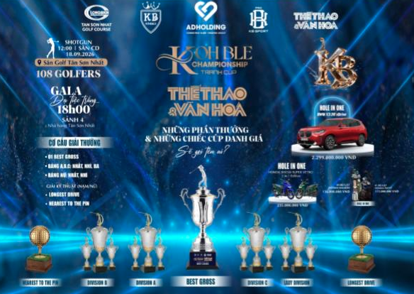 KOHBLE Championship 2026 tạo sức hút trước ngày tranh tài - Ảnh 2. KOHBLE Championship 2026 tạo sức hút trước ngày tranh tài - Ảnh 2.