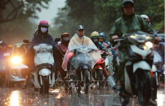Ảnh hưởng không khí lạnh, Bắc Bộ và Trung Bộ cục bộ có mưa to đến rất to - Ảnh 2. Ảnh hưởng không khí lạnh, Bắc Bộ và Trung Bộ cục bộ có mưa to đến rất to - Ảnh 2.