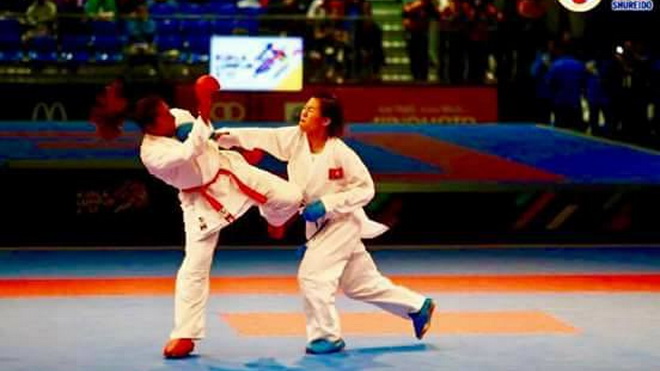 Võ sỹ Việt Nam giành HCV lịch sử tại giải karatedo vô địch thế giới