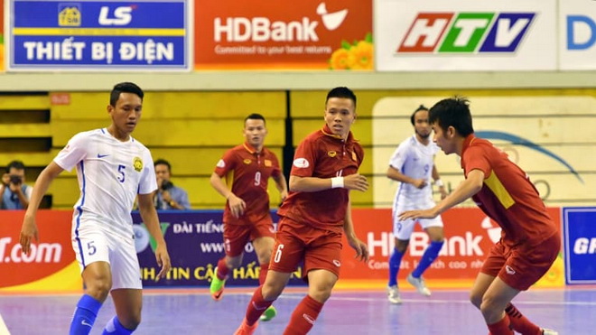 Lịch thi đấu và xem trực tiếp futsal VCK châu Á 2018. Trực tiếp Việt Nam vs Malaysia